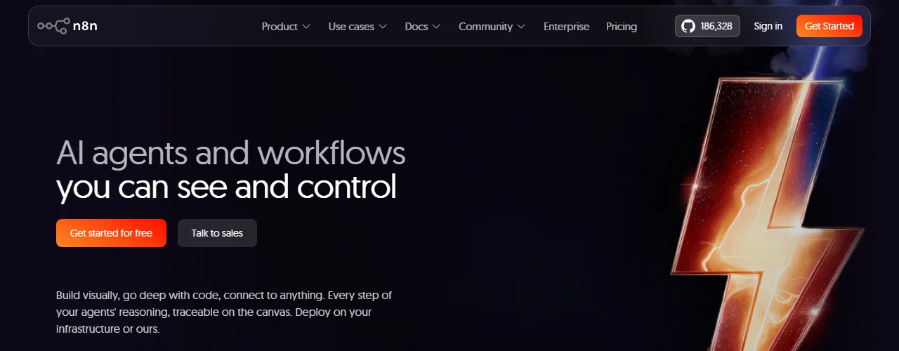 n8n Workflow Interface