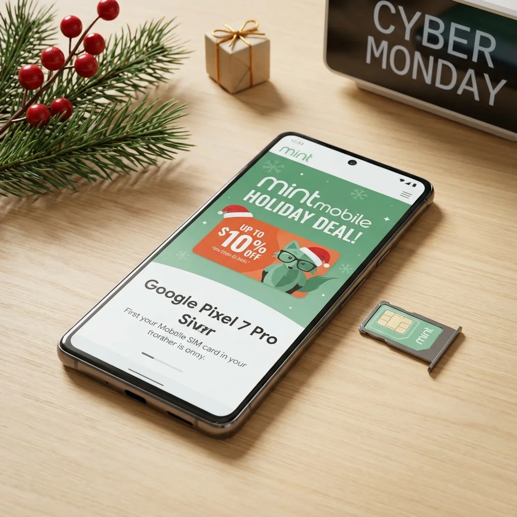 Mint Mobile Cyber Monday Deals 2025: Get Unlimited Data for $15/Mo