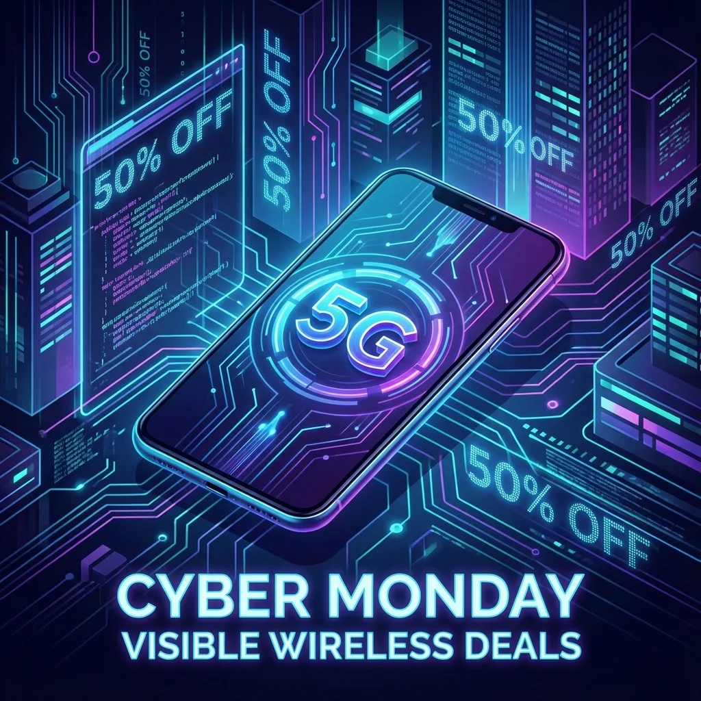 Visible Cyber Monday Deals 2025: Massive Savings on Verizon's Network
